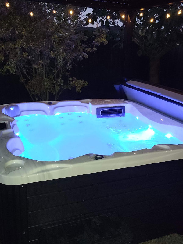 luxury spa pool